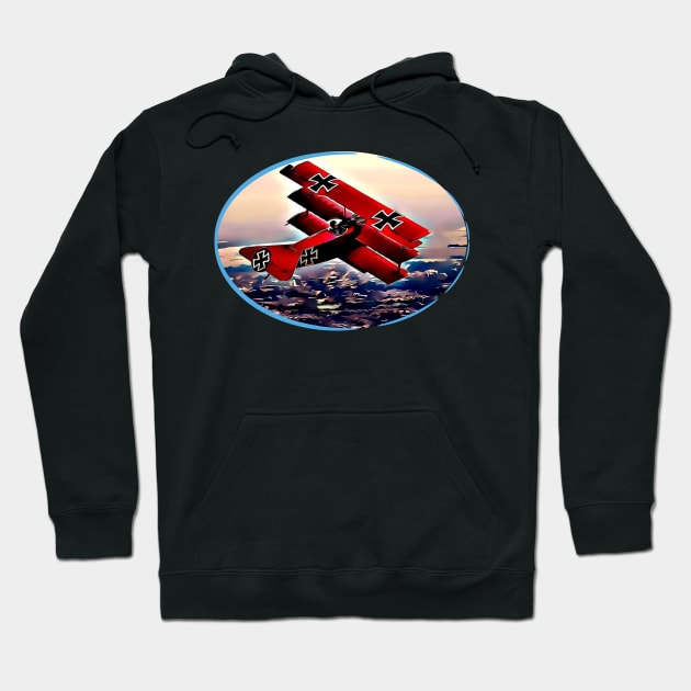 The Red Baron Hoodie by Arie